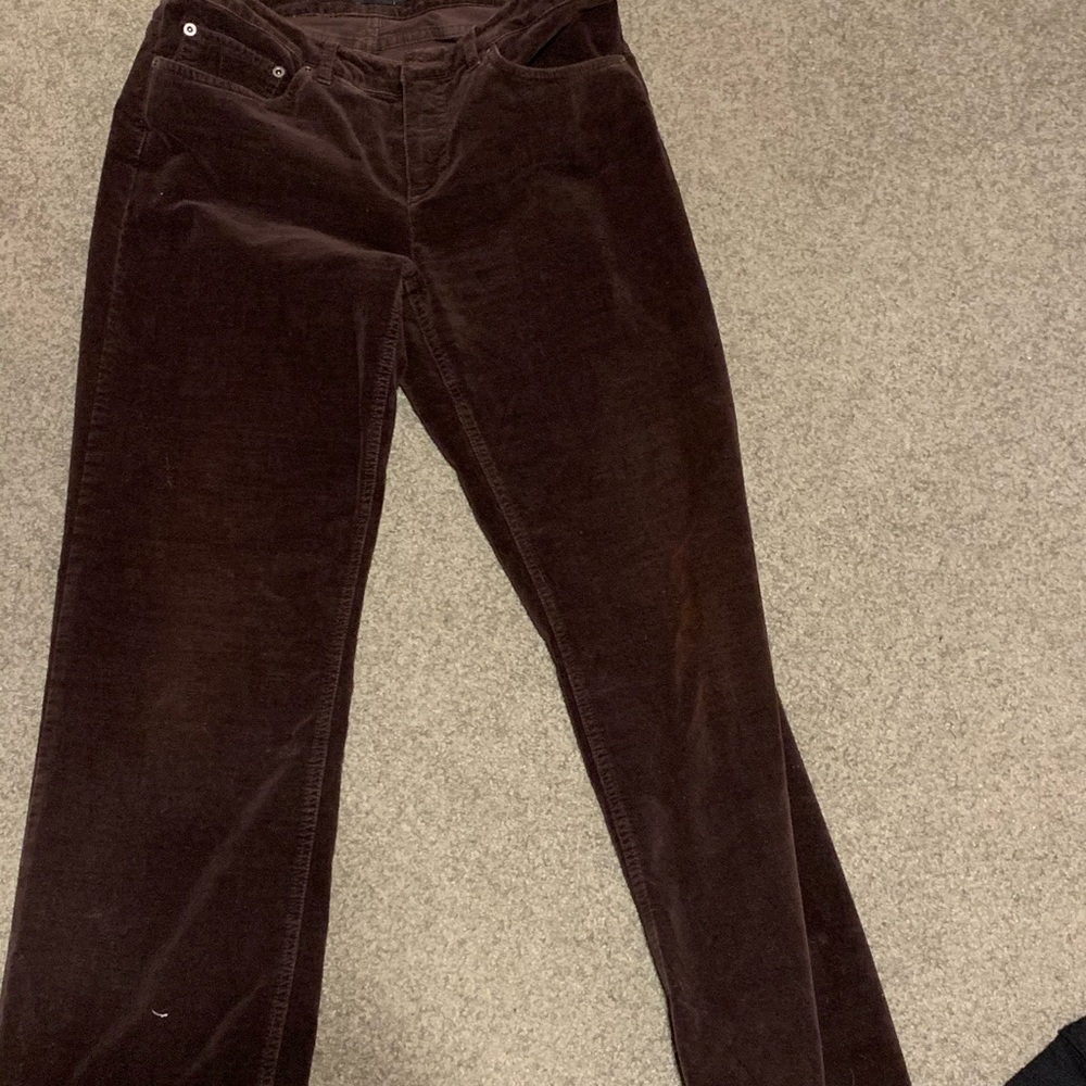 Brown cords